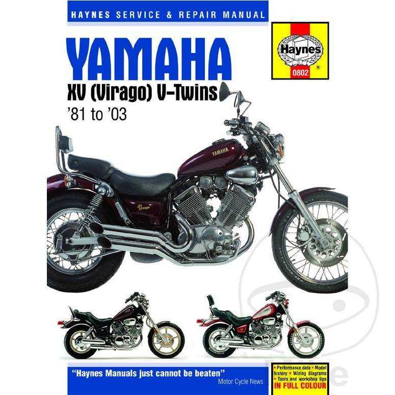 yamaha virago repair manual