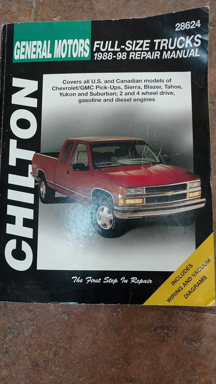 1998 chevy silverado repair manual