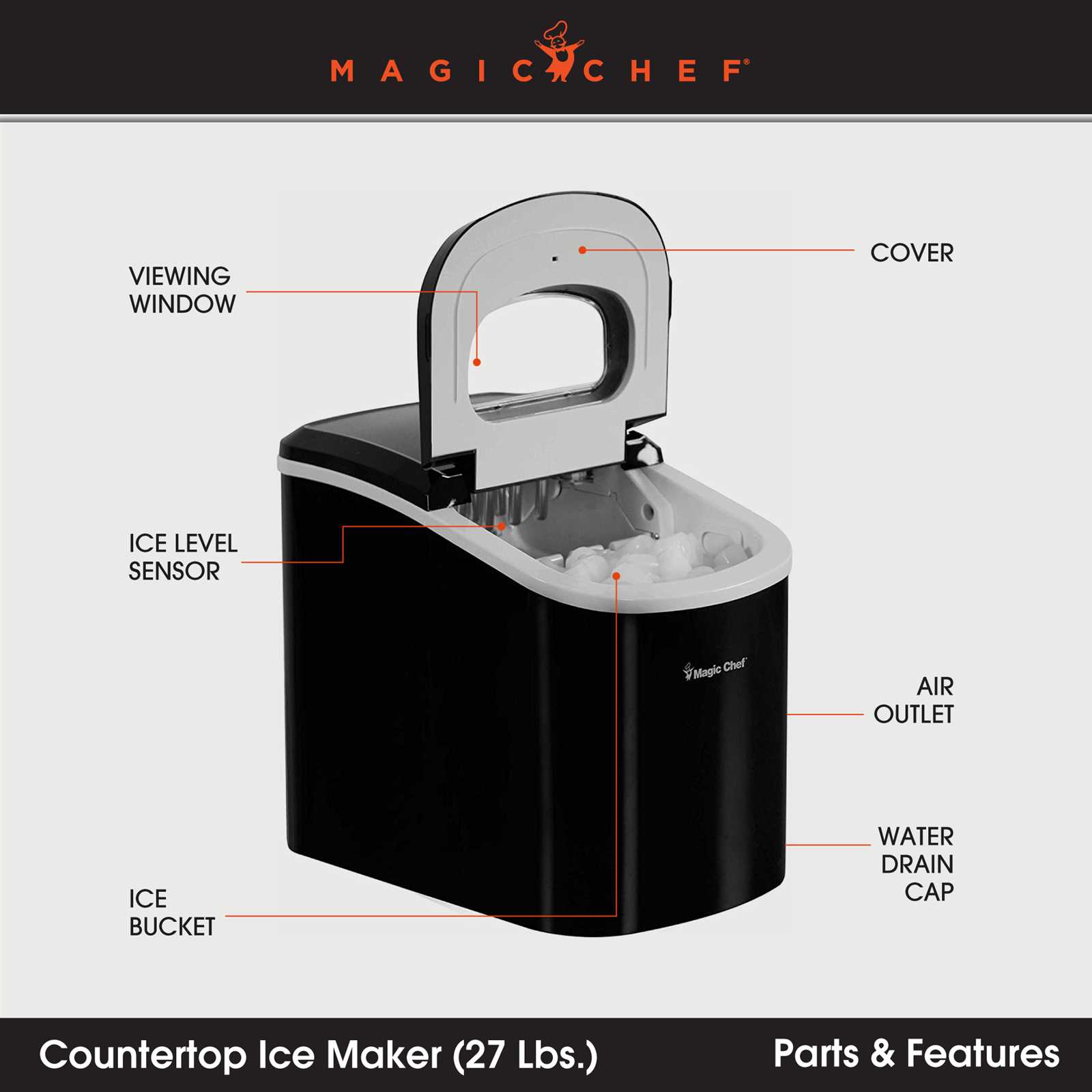 magic chef ice maker repair manual