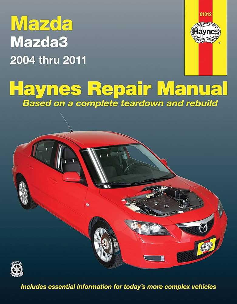 mazda auto repair manuals