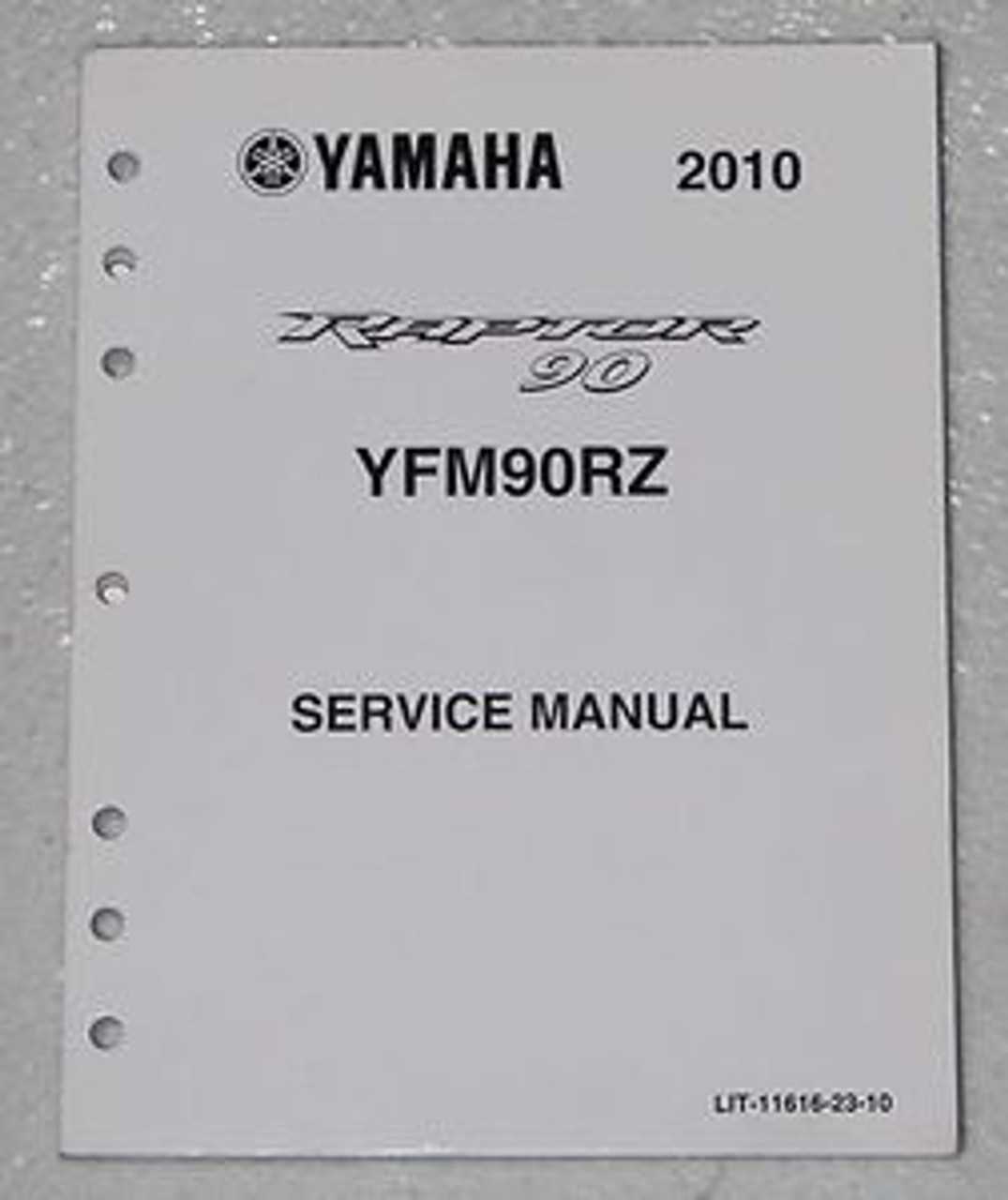 yamaha raptor repair manual