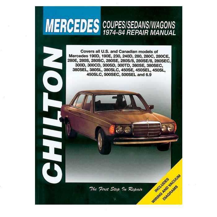 mercedes benz 380sl repair manual