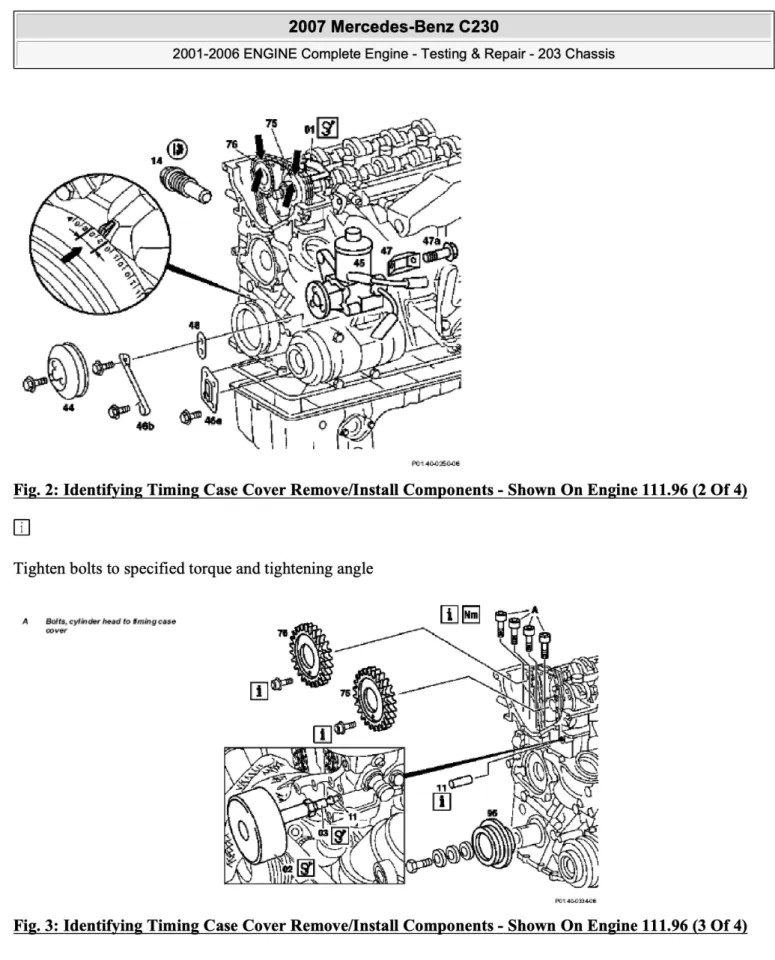 mercedes benz c class repair manual