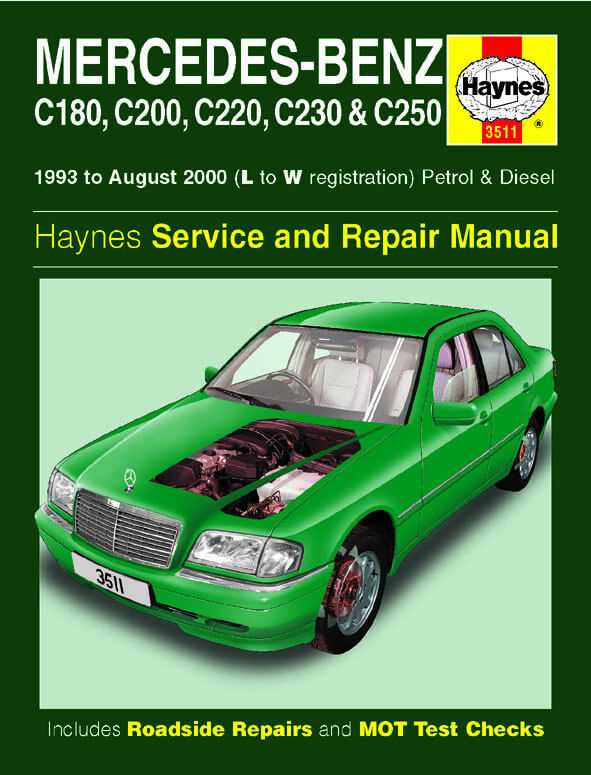 mercedes c class repair manual