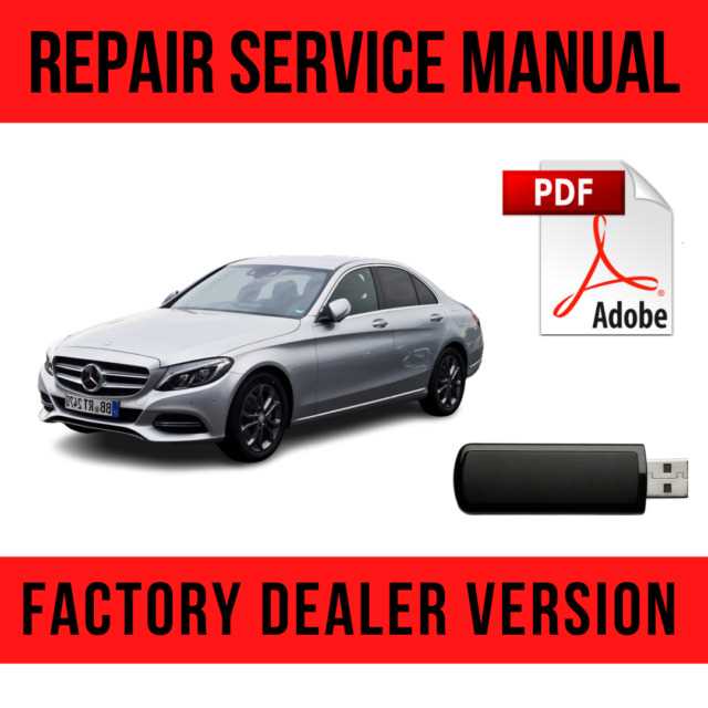 mercedes c300 repair manual