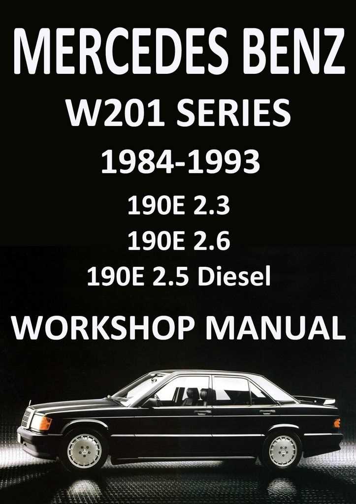 mercedes w124 repair manual