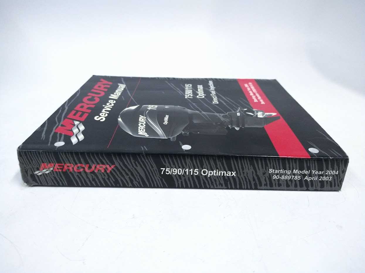 mercury optimax repair manual