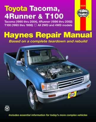 1984 toyota pickup repair manual