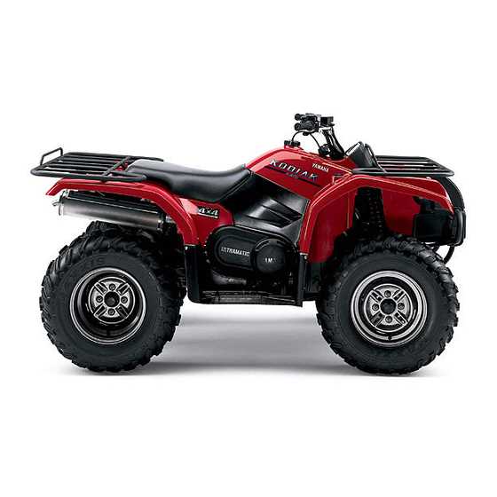 1997 yamaha kodiak 400 4x4 repair manual