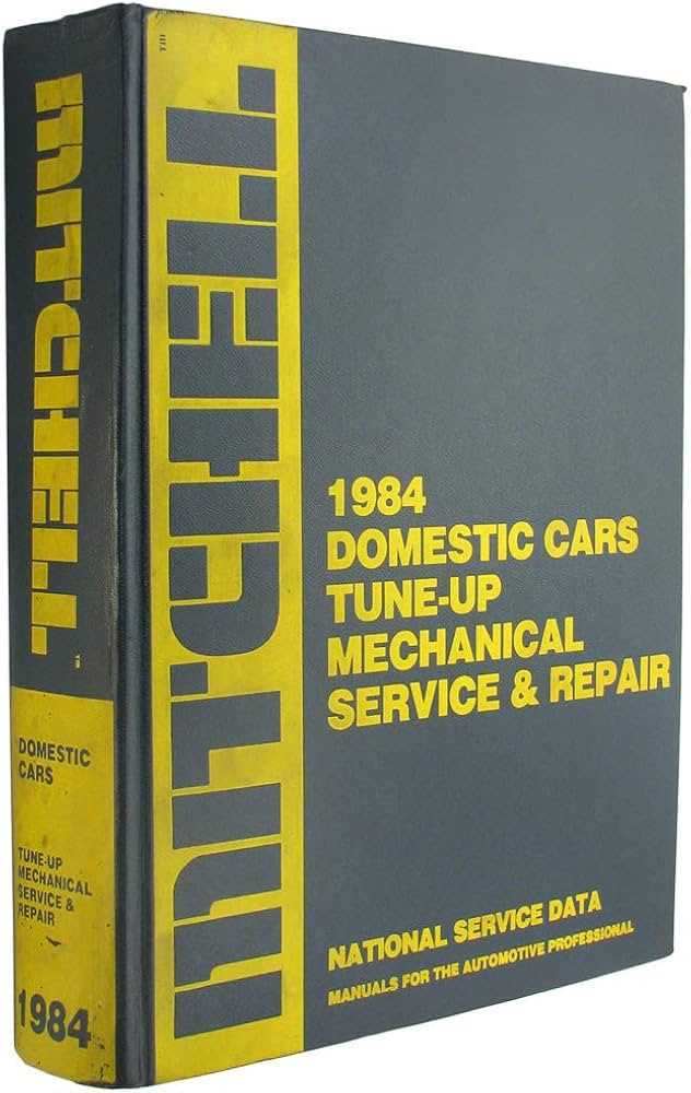 mitchell service and repair manuals