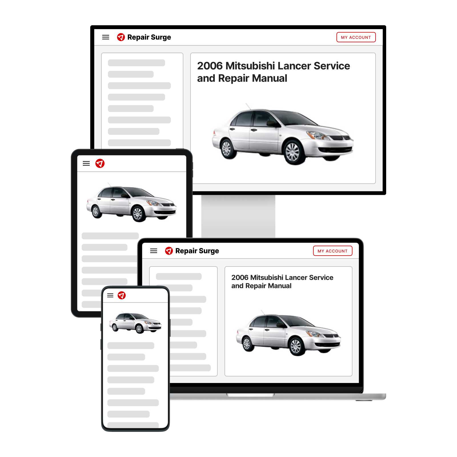 mitsubishi lancer service repair manual