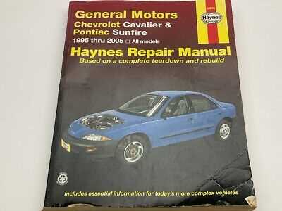 pontiac sunfire repair manual