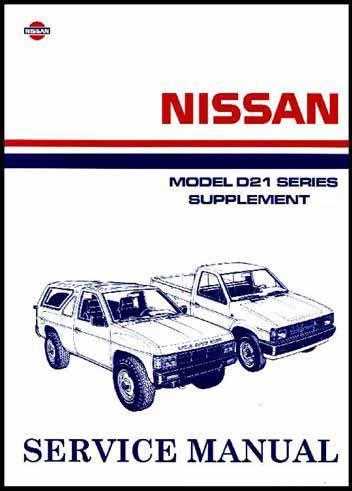 1994 nissan d21 repair manual