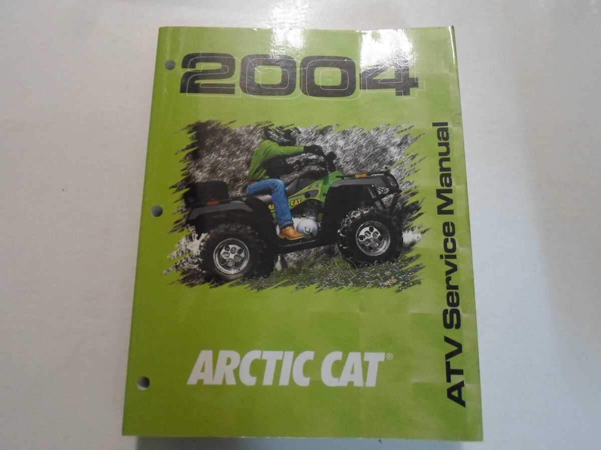 arctic cat atv repair manual