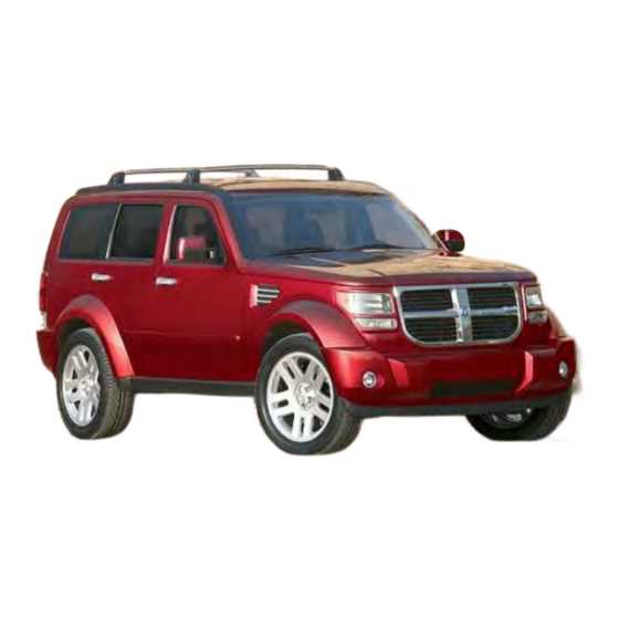 dodge nitro repair manual