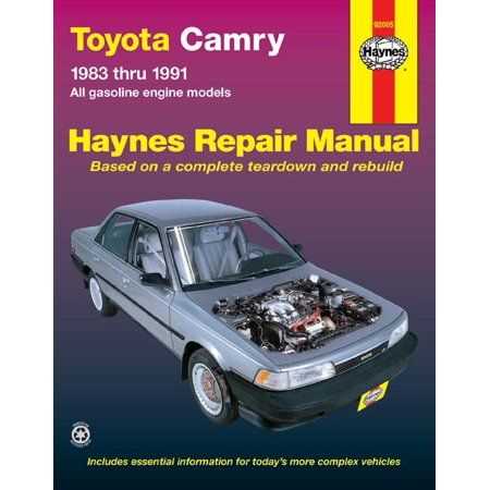 2011 toyota camry repair manual