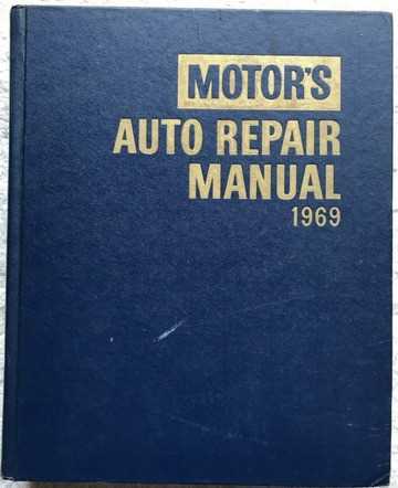 motors auto repair manual 1963