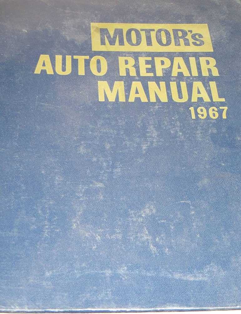 motors auto repair manual 1967