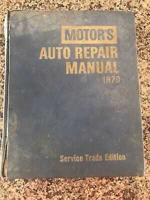 motors auto repair manual 1970