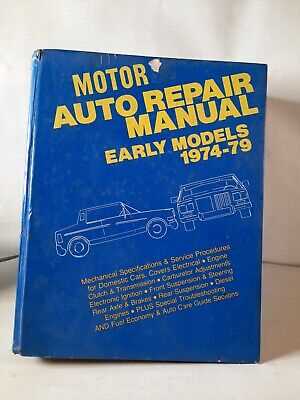 motors automotive repair manuals