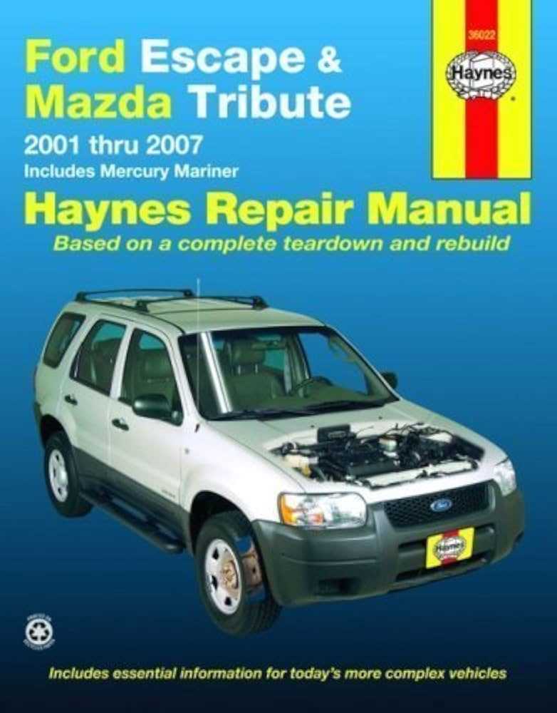 2008 ford escape repair manual