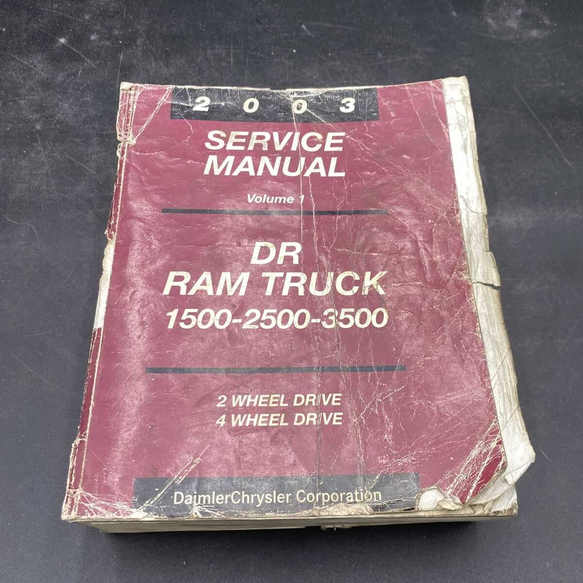 2003 dodge ram repair manual