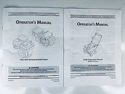 mtd snowblower repair manual