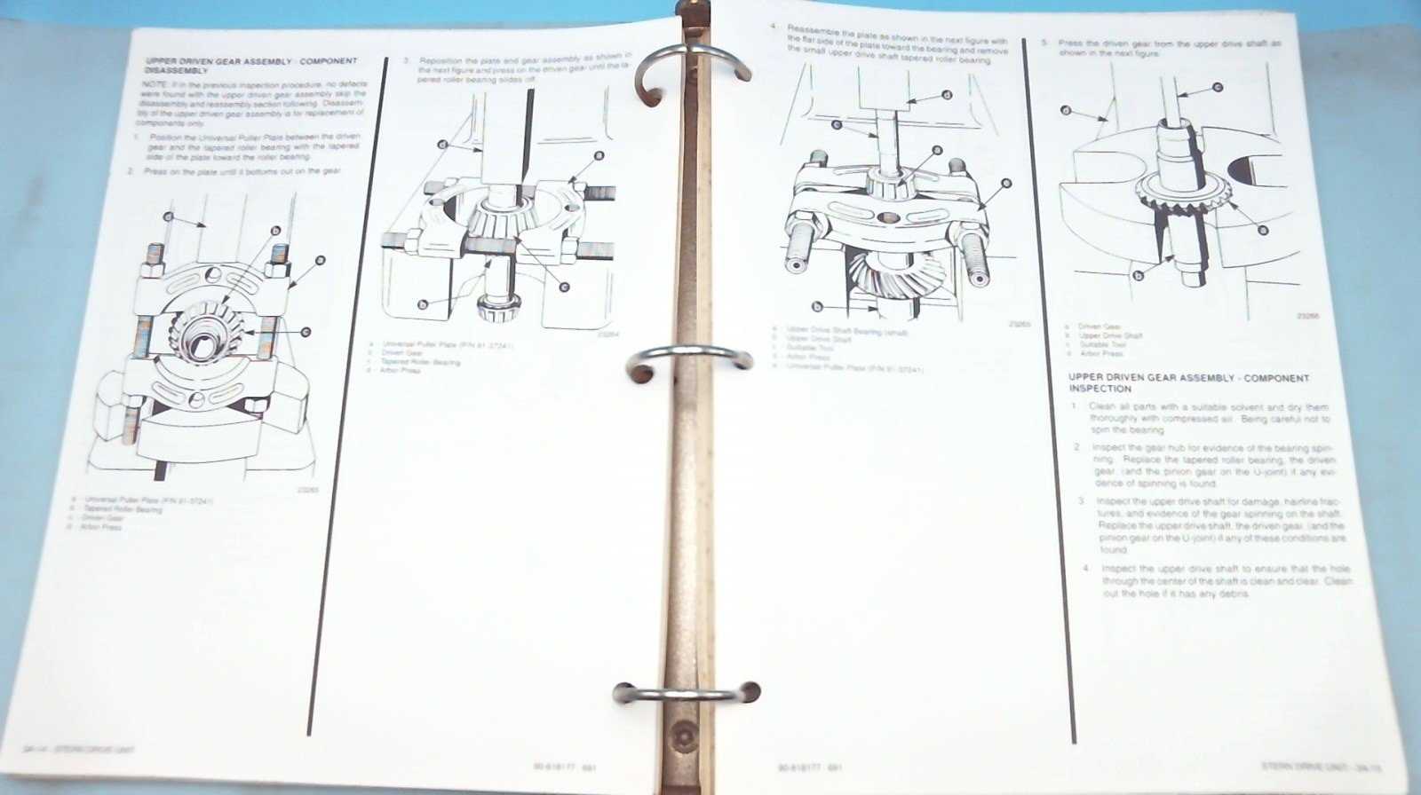 mercruiser alpha one gen 2 repair manual