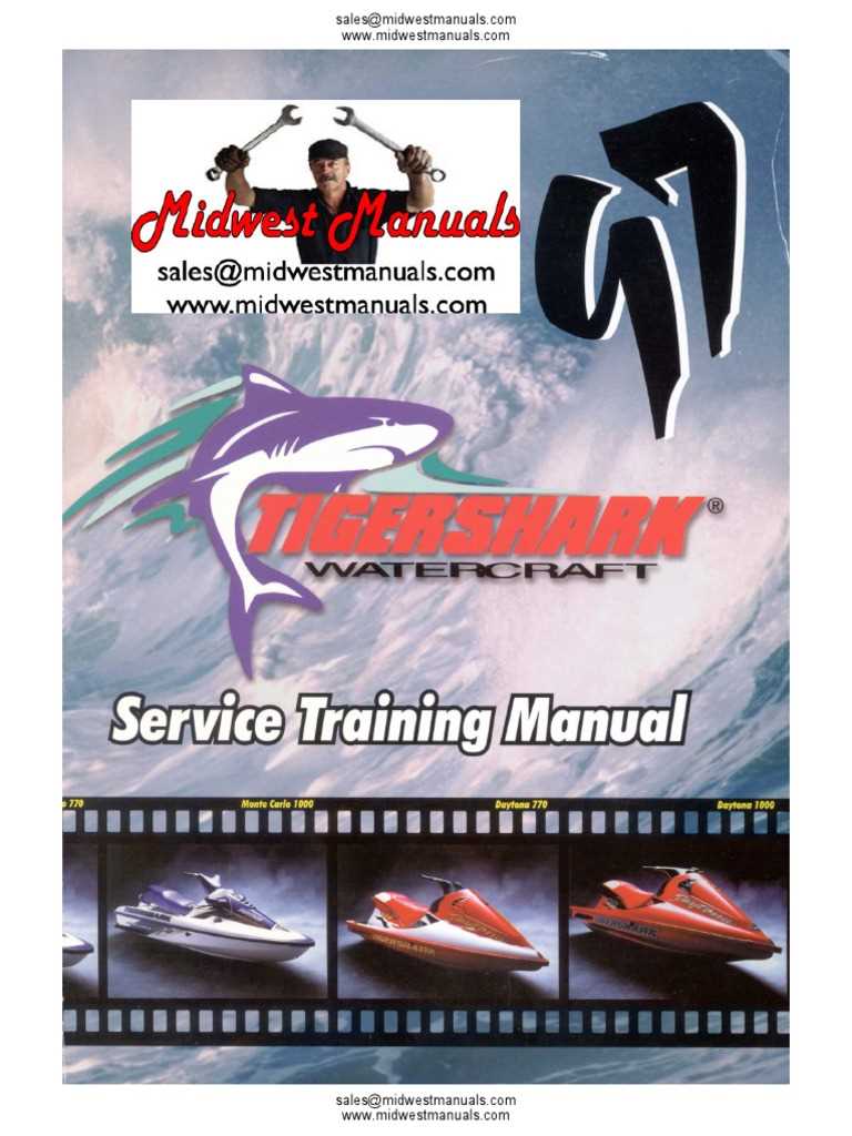 tiger shark jet ski repair manual