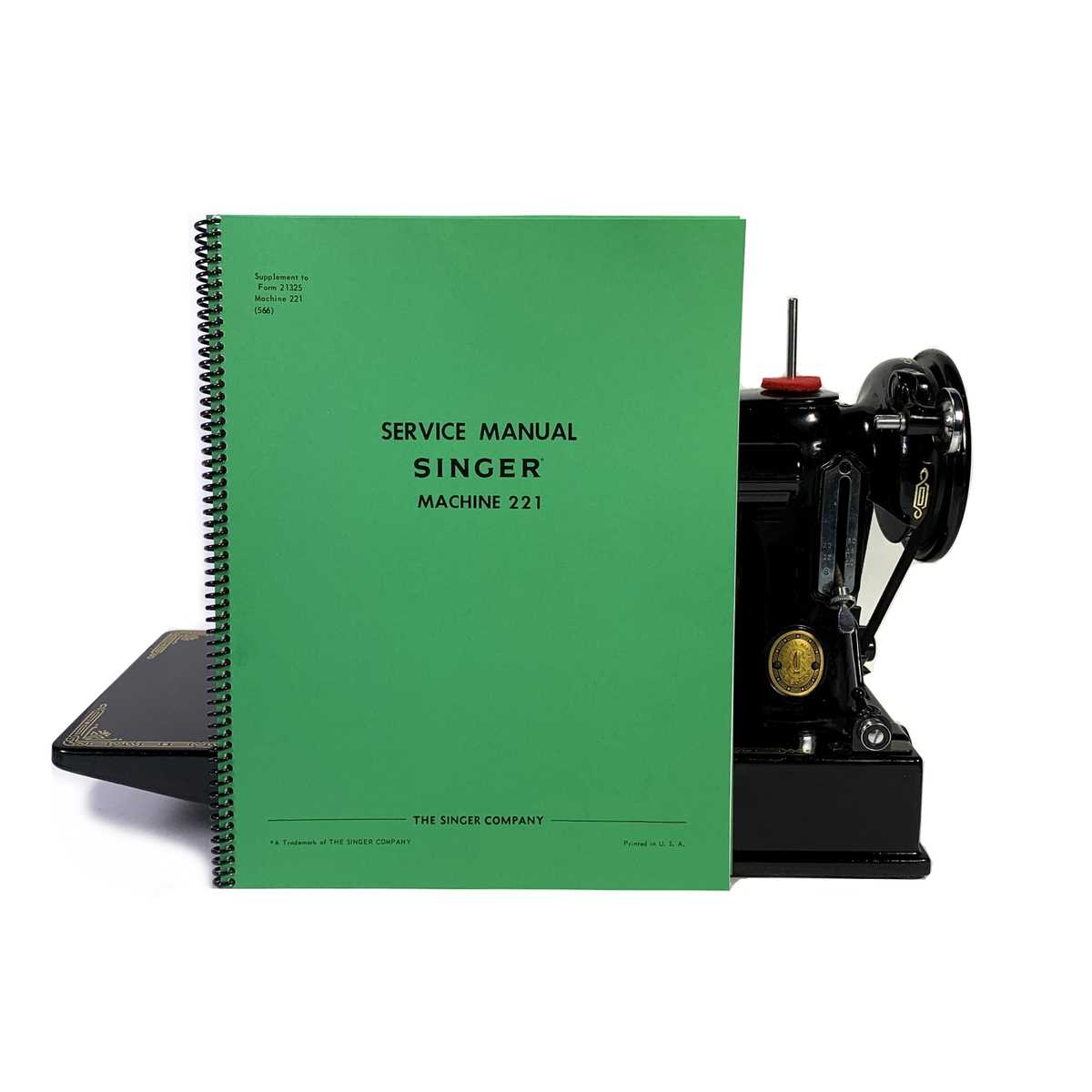 free singer sewing machine repair manual