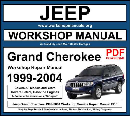 1999 jeep grand cherokee repair manual