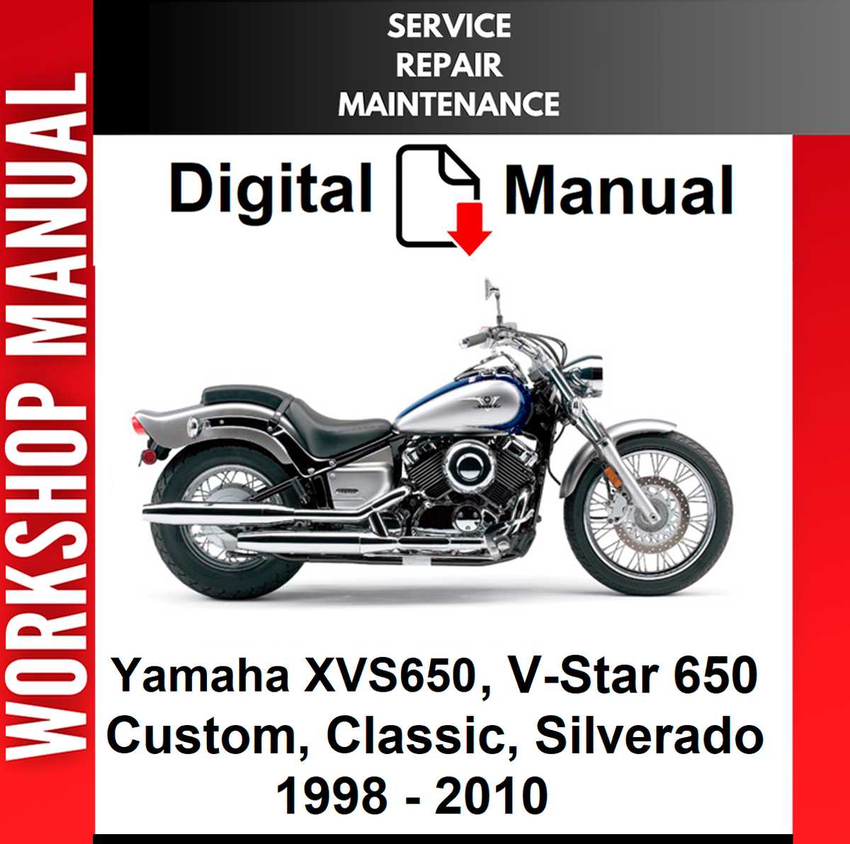 yamaha v star 650 repair manual