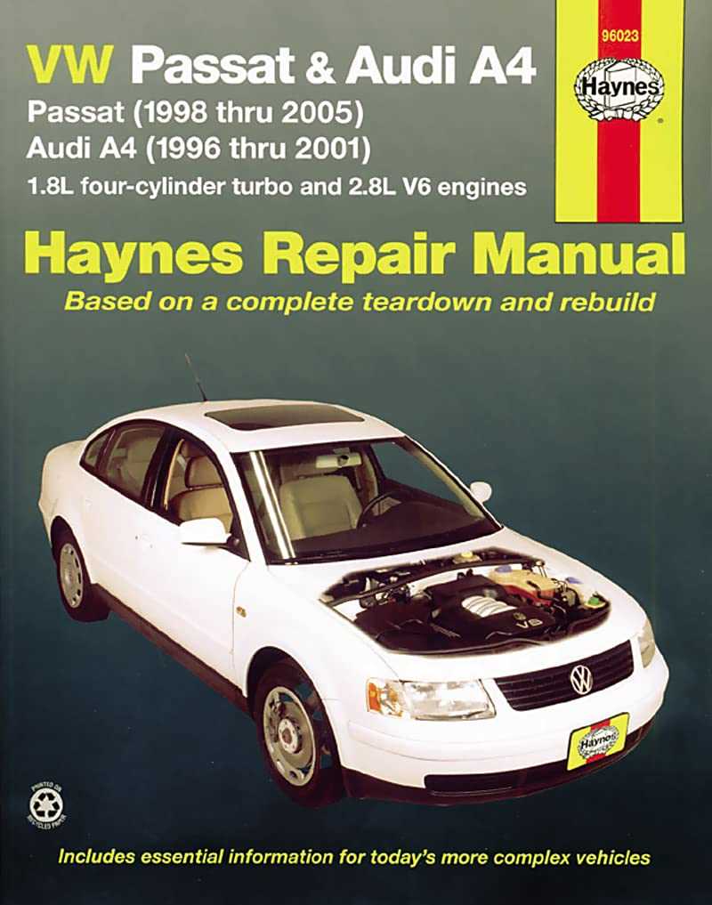 audi a4 service repair manual