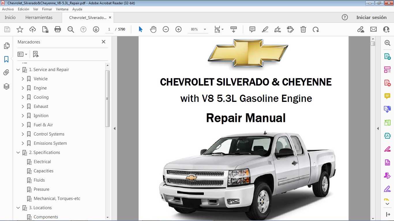 2014 chevy silverado repair manual