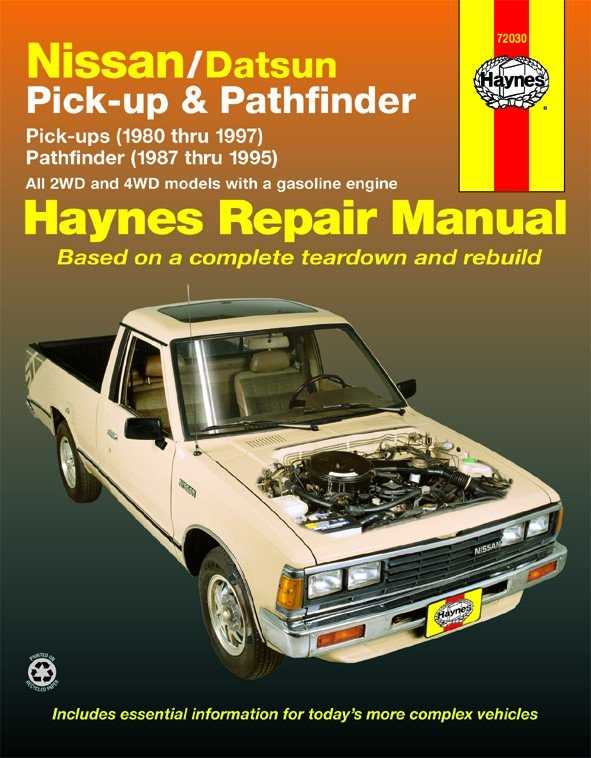 nissan car repair manuals