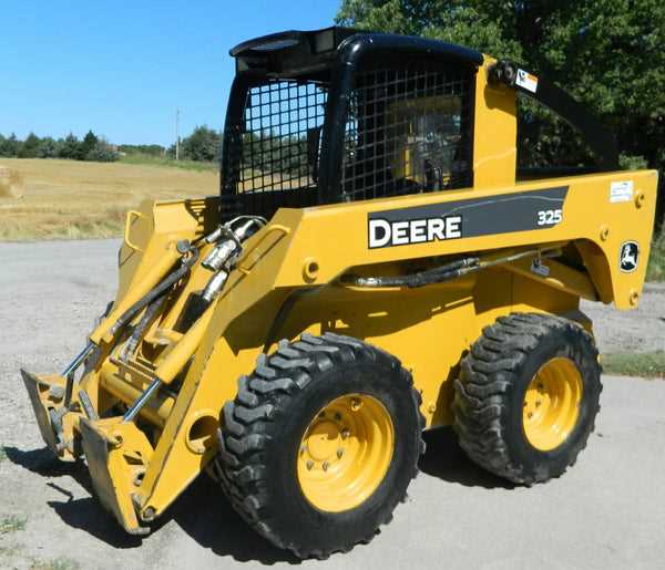 john deere 325 skid steer repair manual