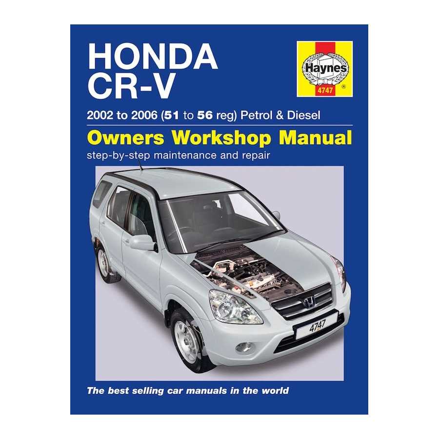 2006 honda crv repair manual