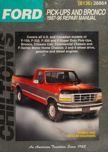 1997 ford f150 repair manual