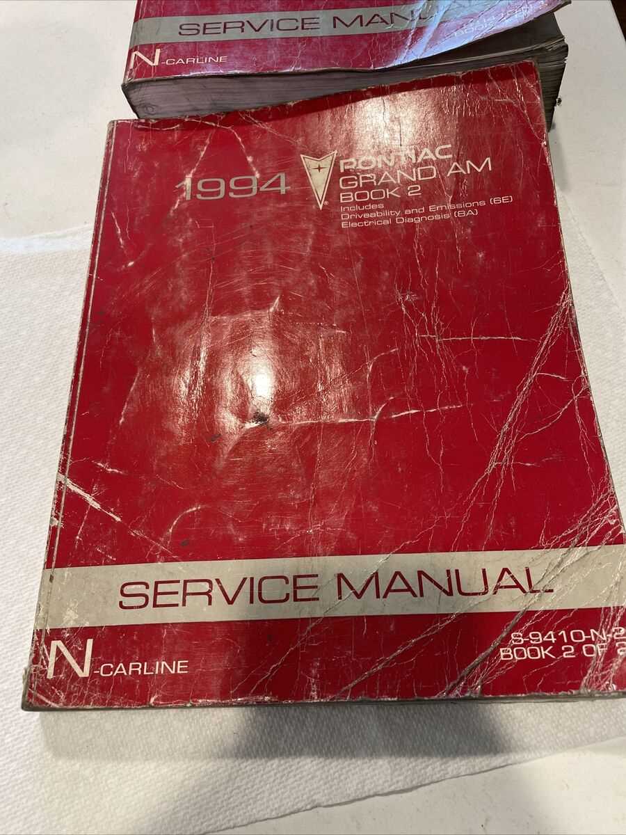 1994 pontiac grand am repair manual