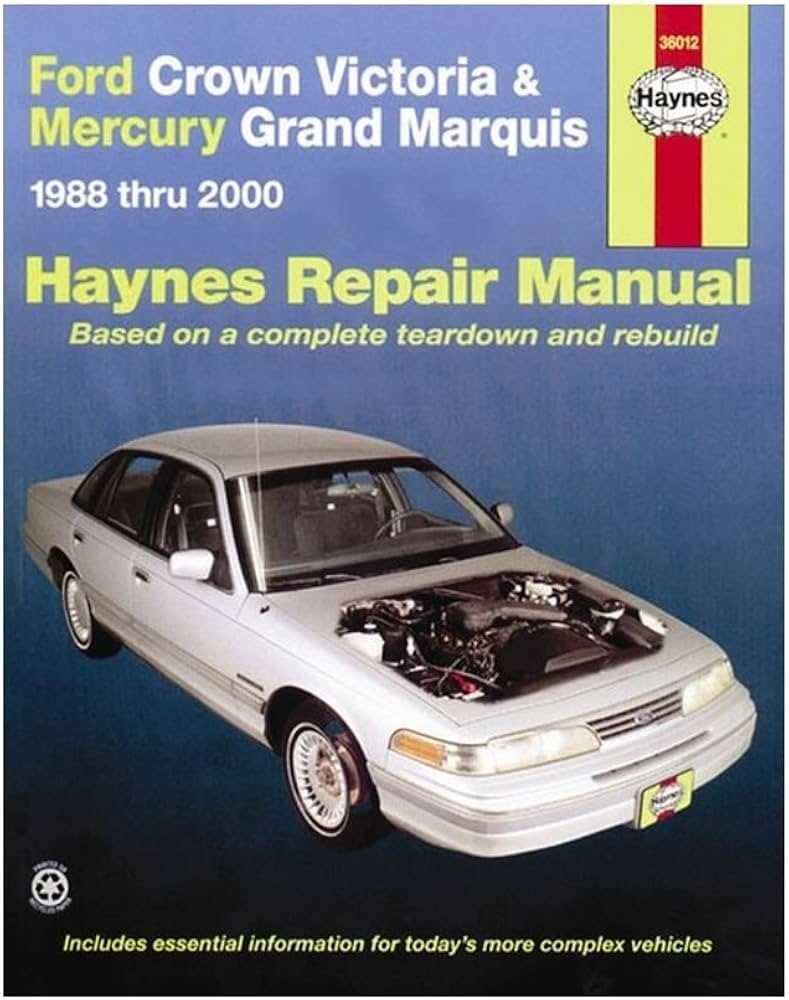 grand marquis repair manual