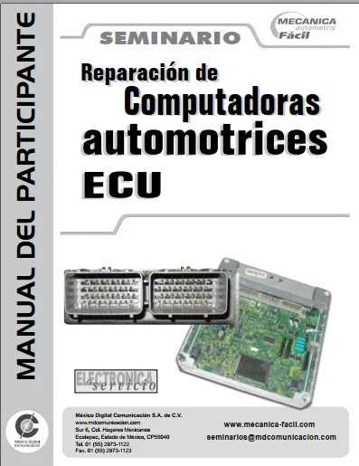 car ecu repair manual