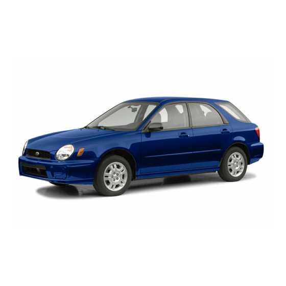 2002 subaru wrx repair manual