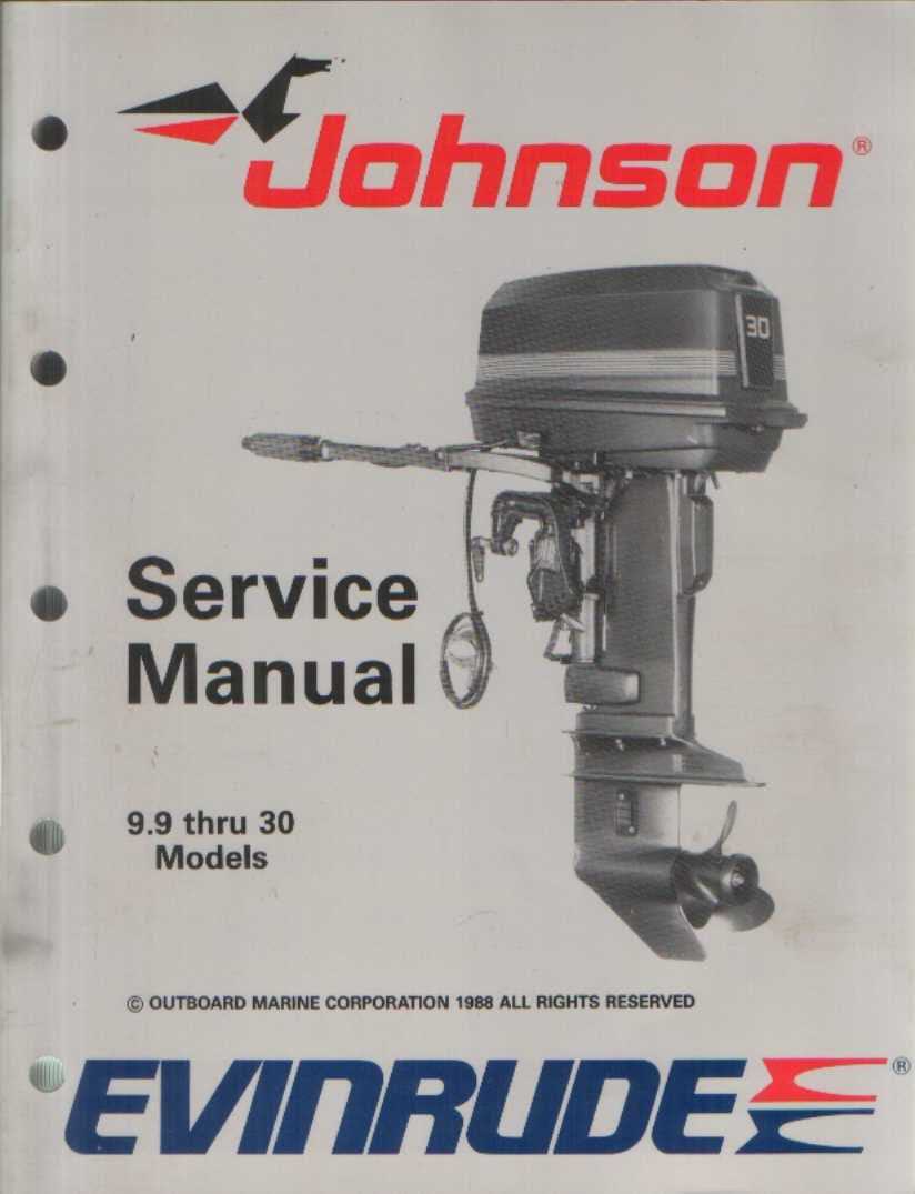 johnson outboard repair manual