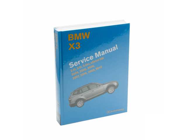 bmw x3 e83 repair manual