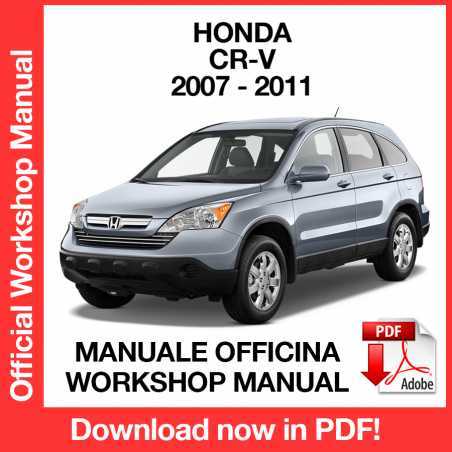 2007 honda crv repair manual