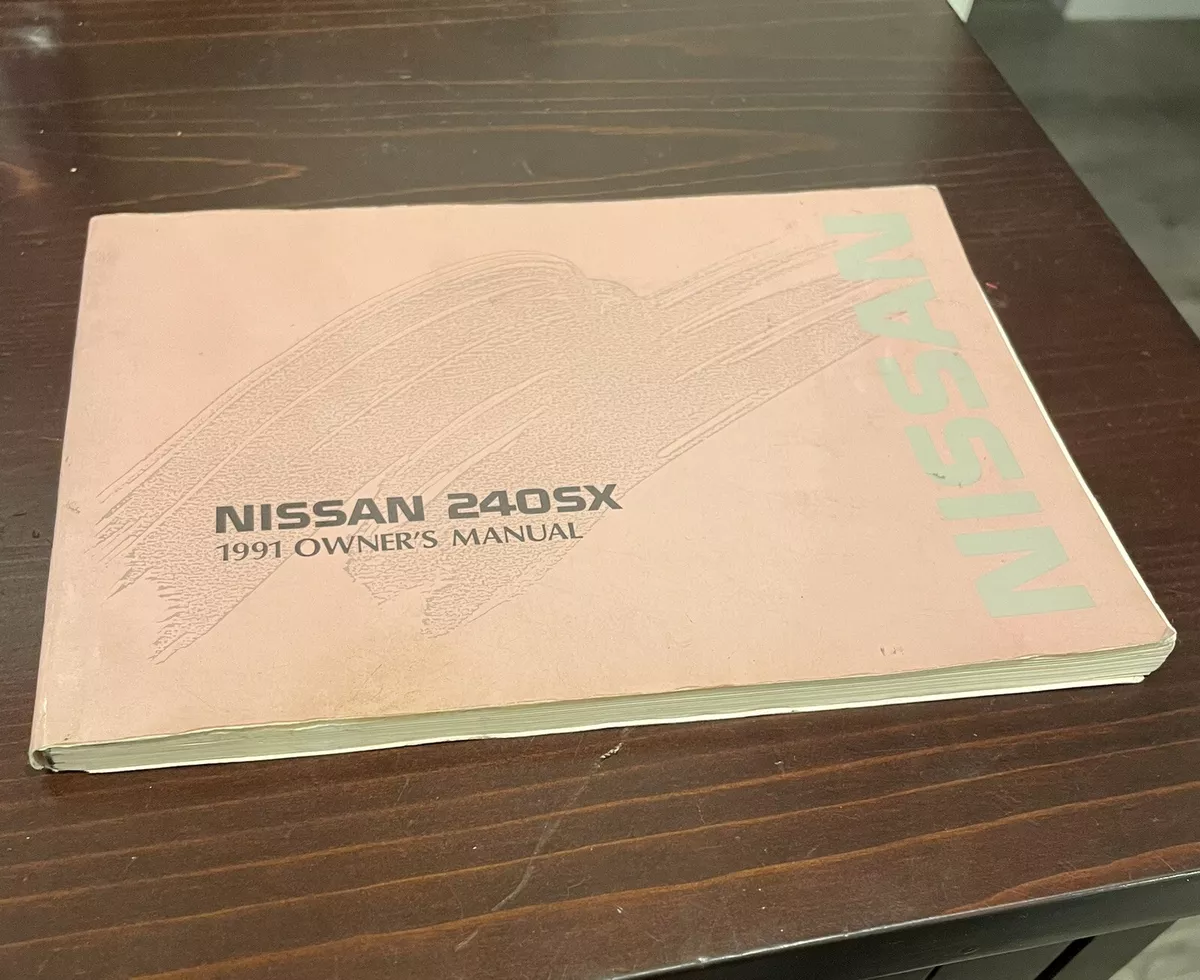 1991 nissan 240sx repair manual