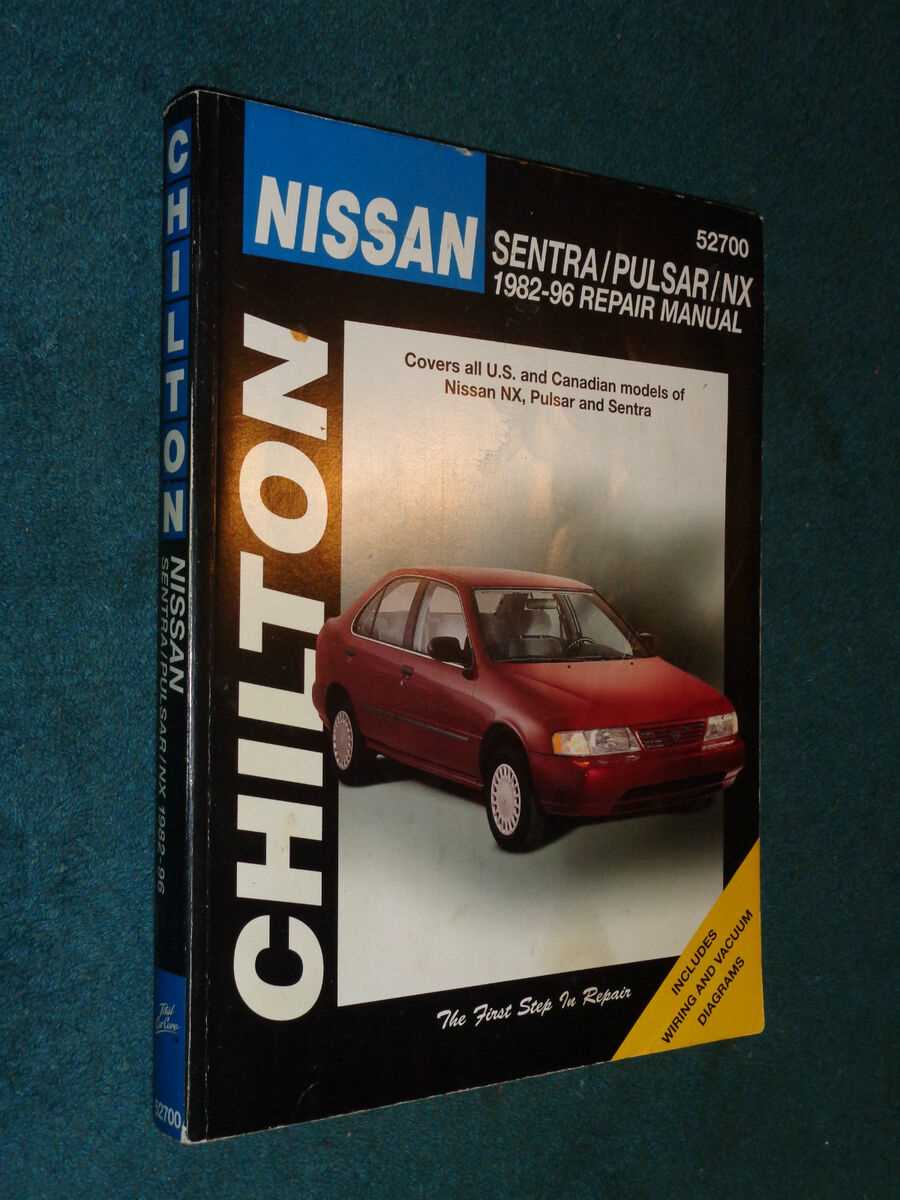 1993 nissan sentra repair manual