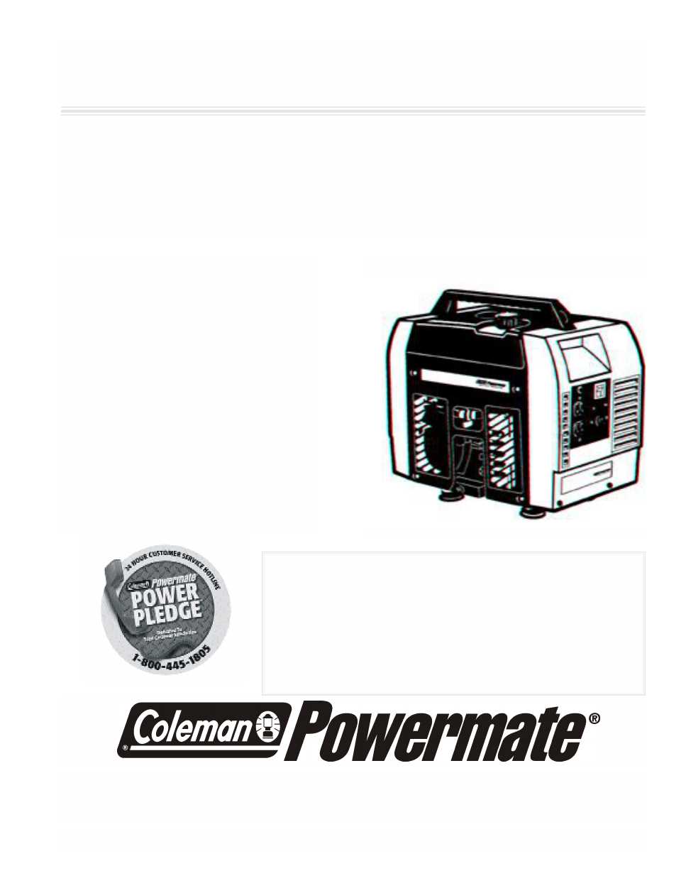 coleman powermate 6250 repair manual