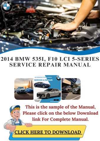 bmw f10 repair manual