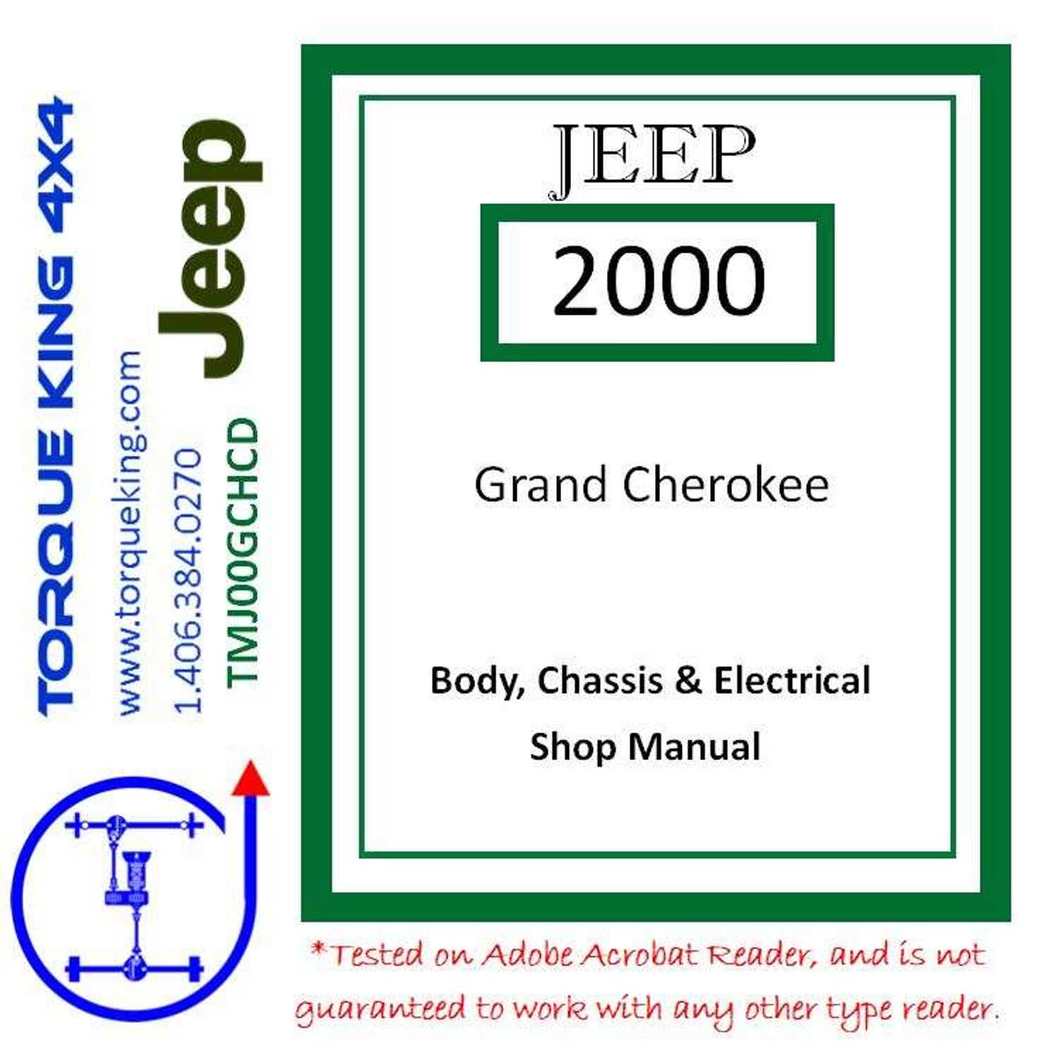 jeep wj repair manual